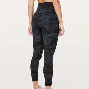 Lululemon align 25” camo size 4